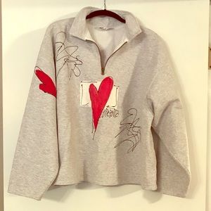 Victoria Painted Sweatshirt